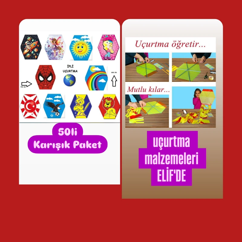 UÇURTMA VE YAPIM MALZEMELERİ